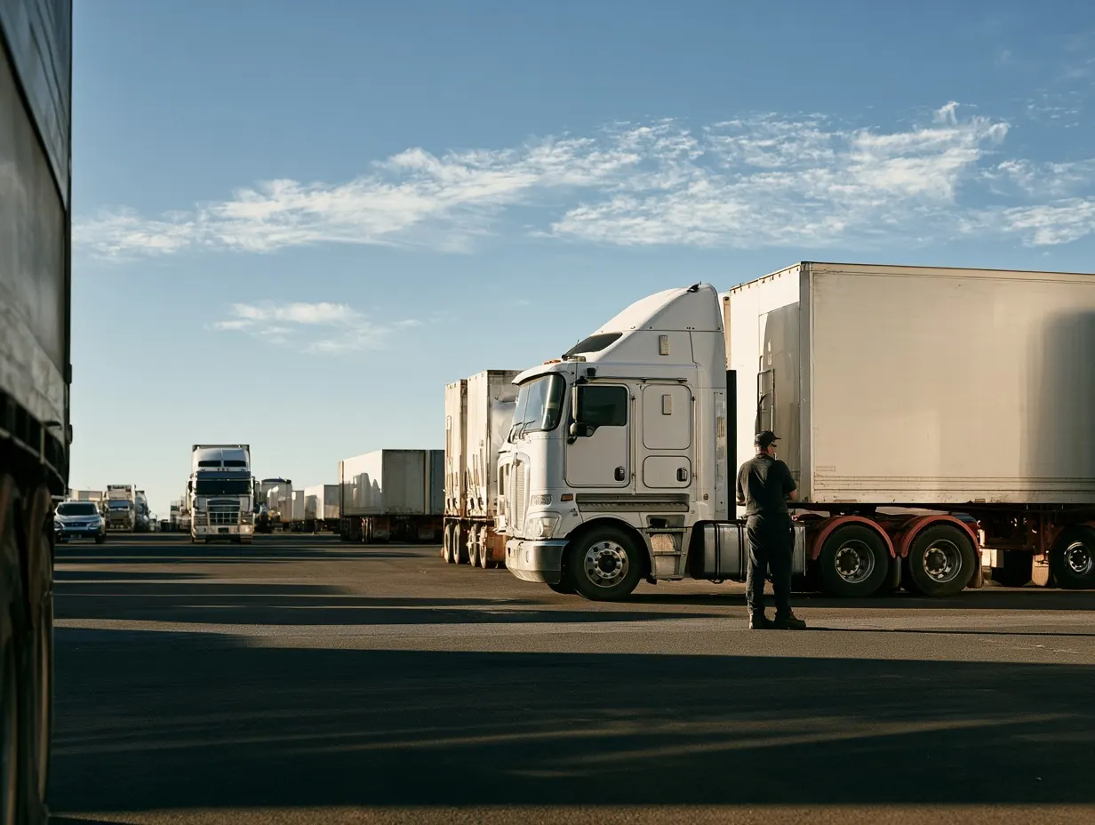 Cover Matched to Why the Truck Is Off the Road